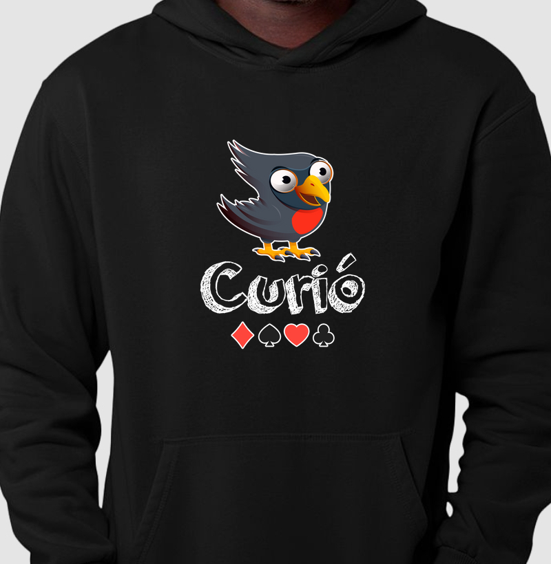 Moletom hoodie personalizada Curió Poker