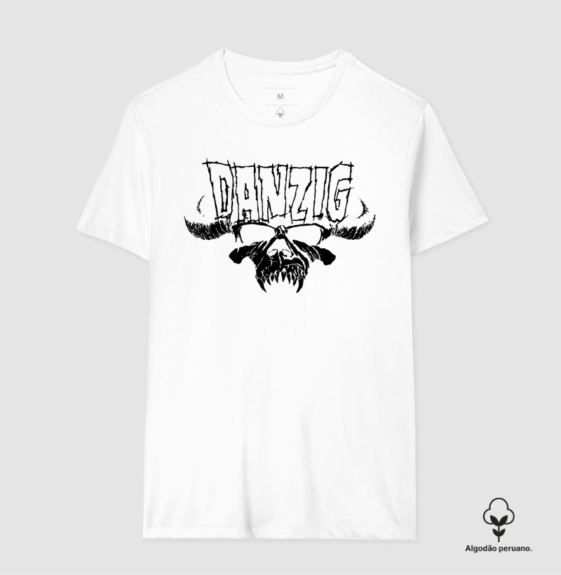 Danzig Logo - Camiseta Clara