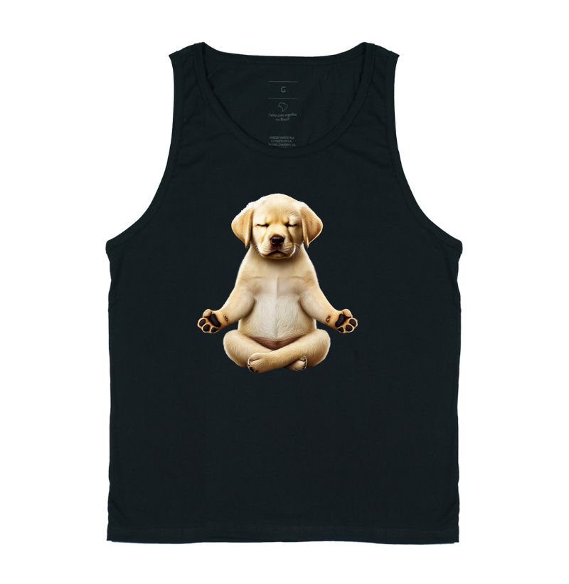 Labrador Meditando