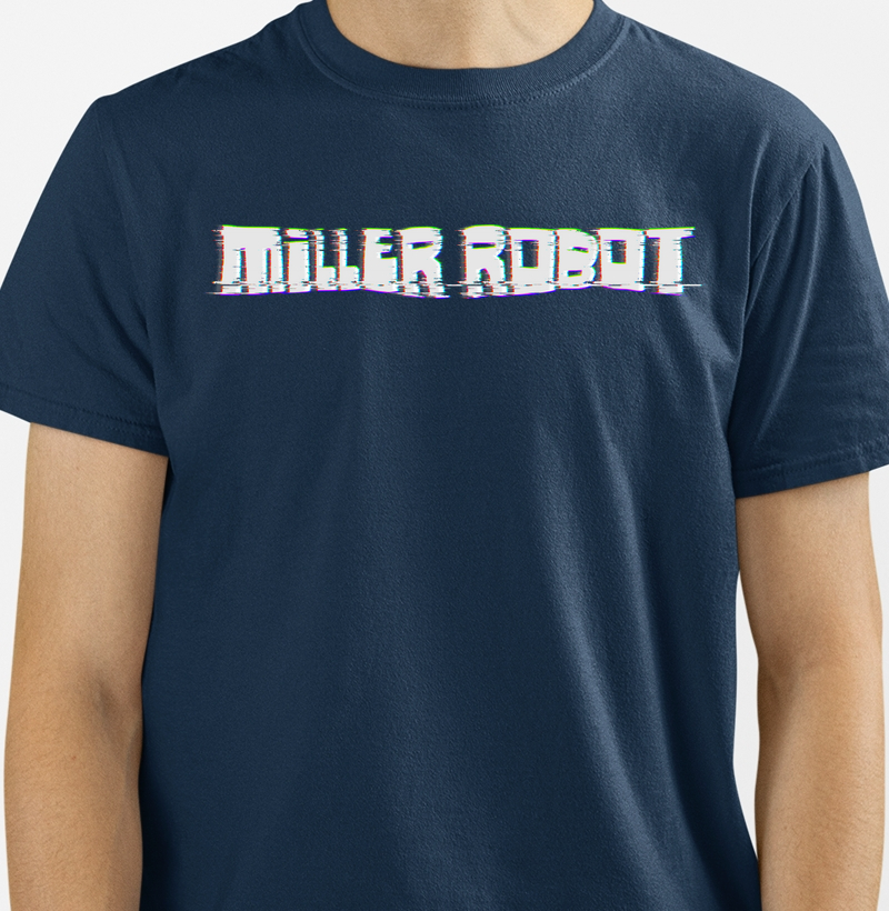Camiseta Logo Miller Robot
