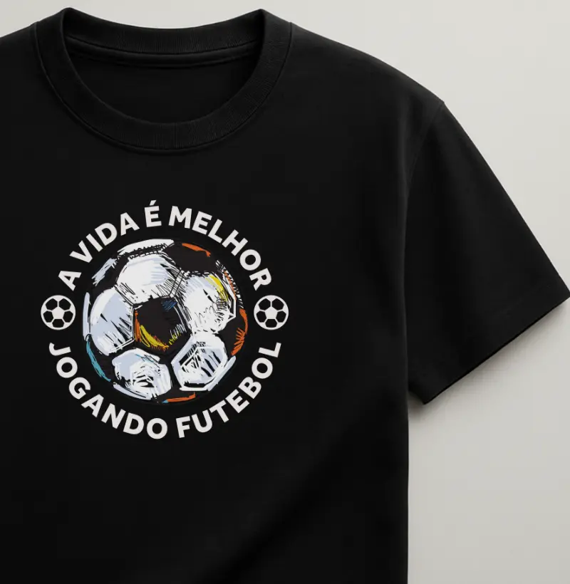 A Vida É Melhor Jogando Futebol