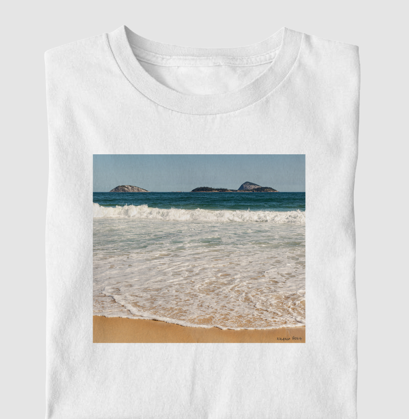 Camiseta Pé na Areia