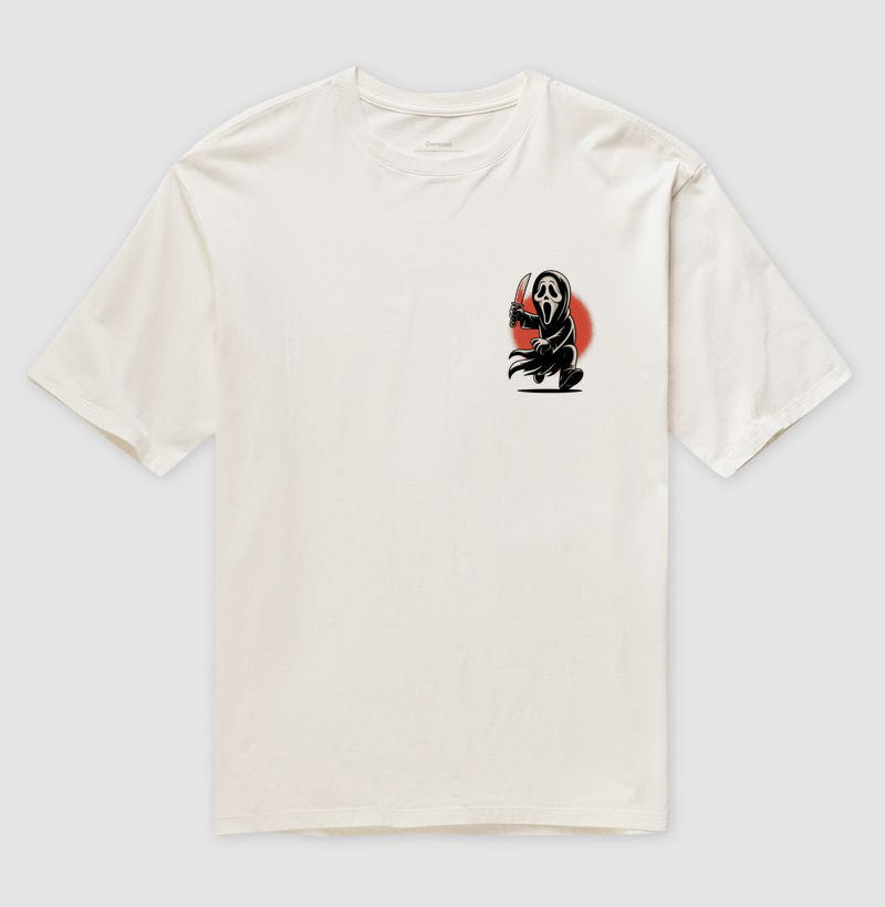 Camiseta "Ghostface" - Terror Fofinho