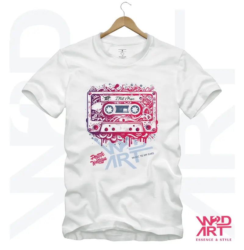 Camiseta Fita Cassete | Série: FITAS • 01B