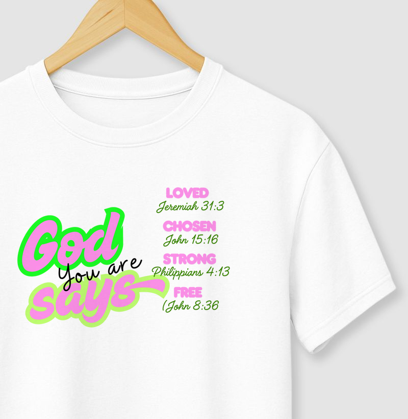 God Says - you are