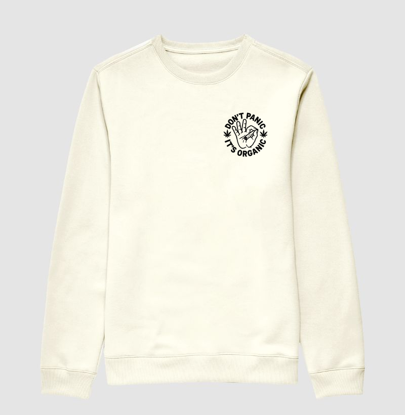 Suéter moletom - Don't Panic, It's Organic