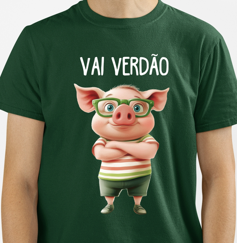 Porquinho Confiante – Vai Verdão