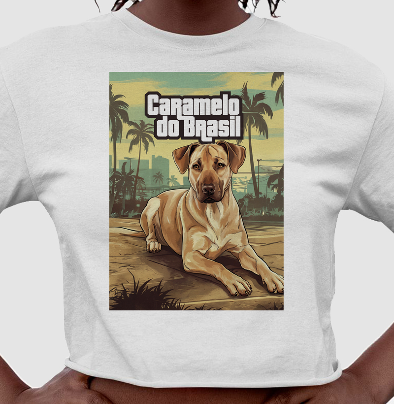 Cropped Caramelo do Brasil