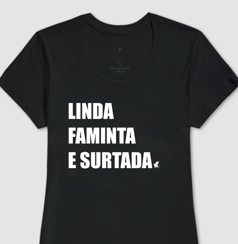 CAMISETA FEMININA FAMINTA