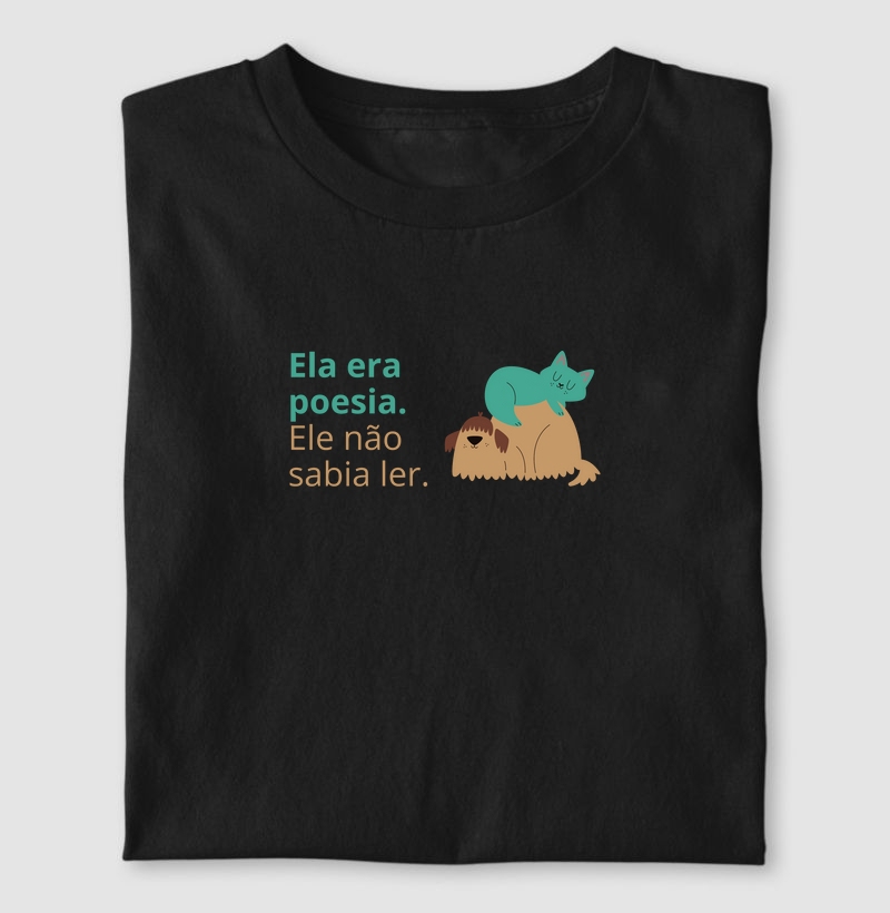 Camiseta Poesia