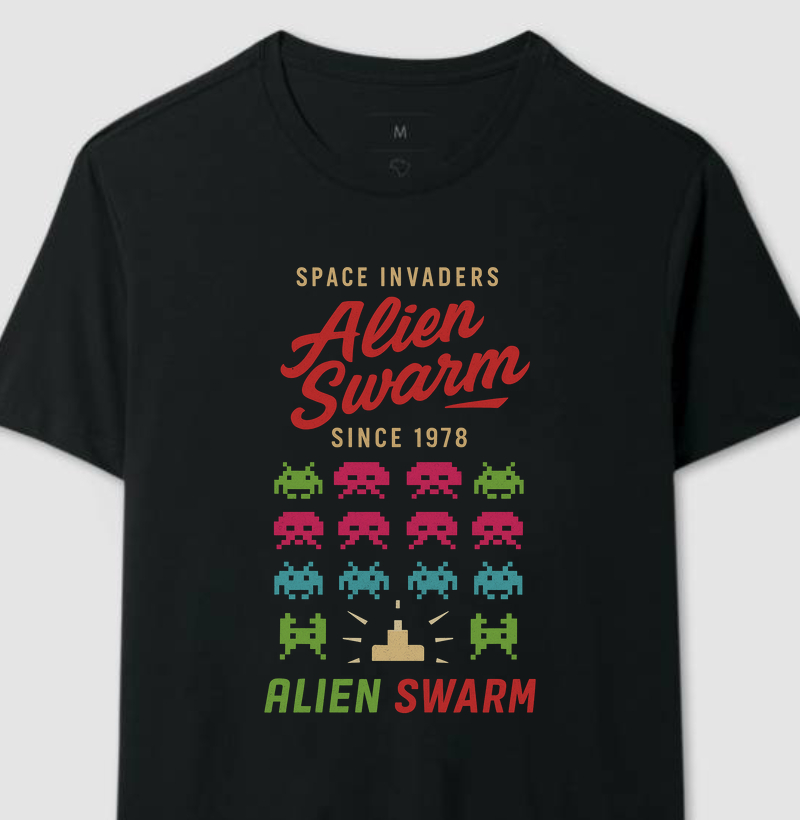 Alien Swarm Space Invaders Retro Series