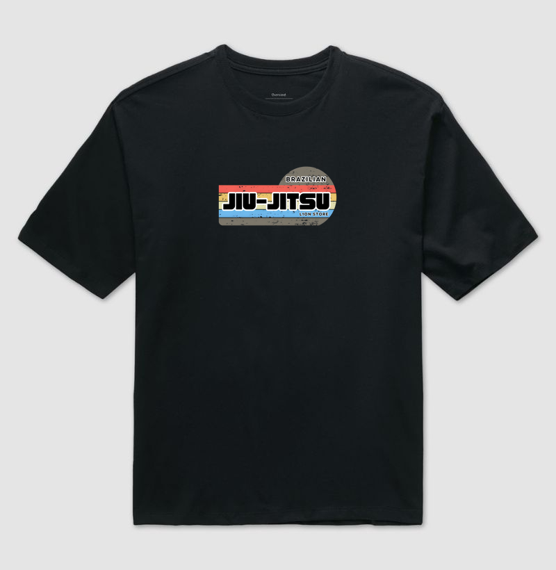 Brazilian Jiu-Jitsu Retro Sunset