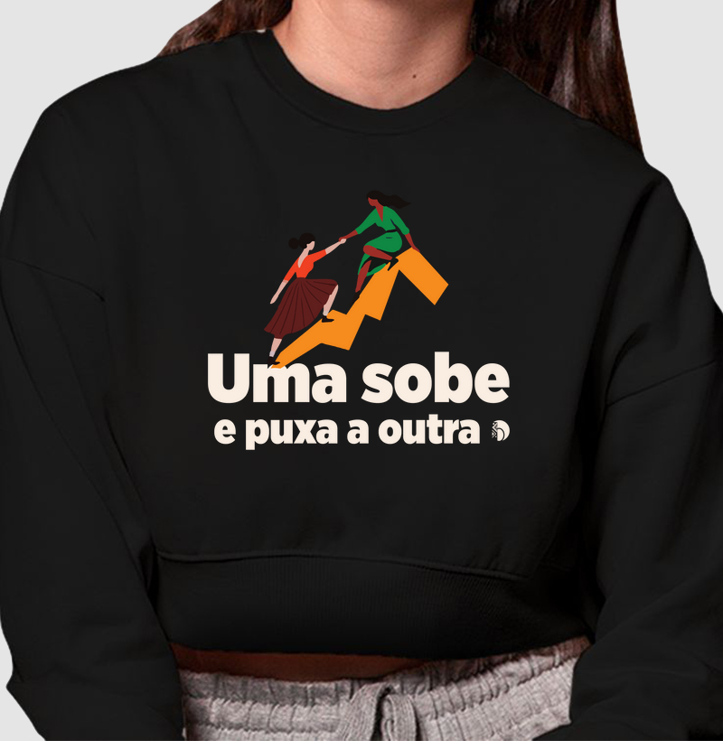 Uma sobre e puxa a outra