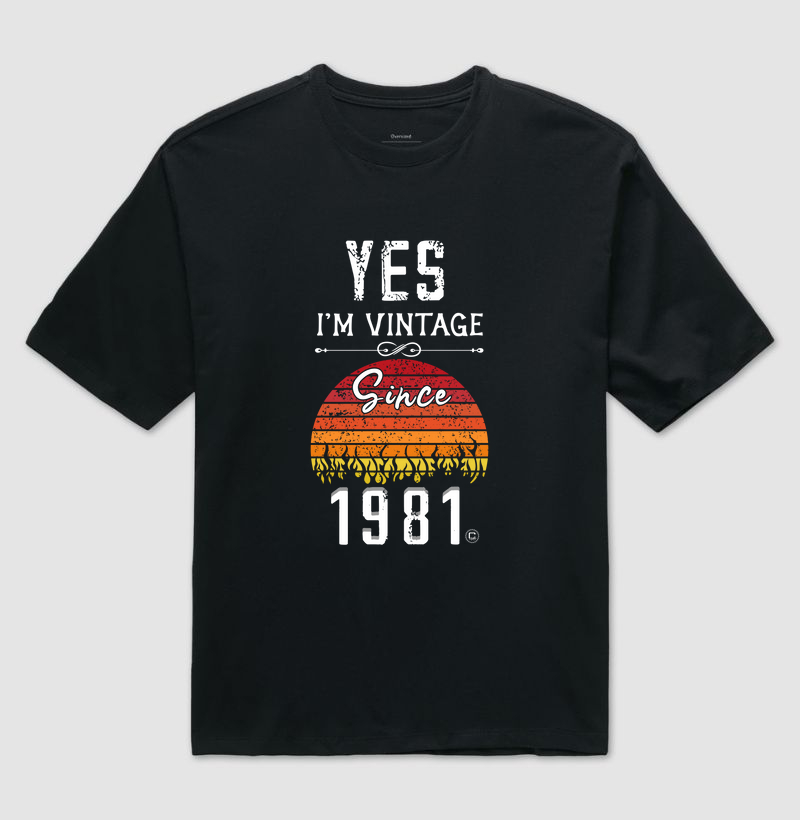 Yes 1981 Oversized 