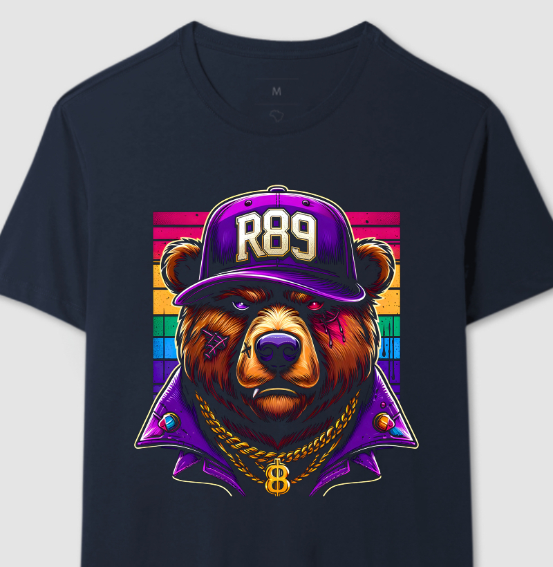 Mascote Ralph - Coleção Strong Bear - Purple - 202403032321