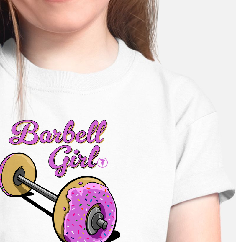 Infantil Barbell Girl