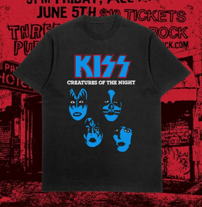 KISS CREATURES OF THE NIGTH