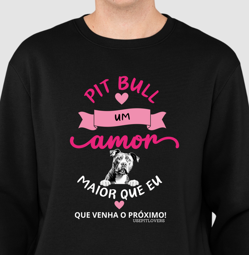 Pit bull um amor maior que eu que venha o próximo