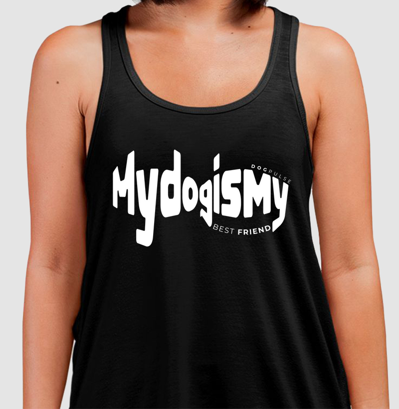 Camiseta Regata My Dog is My Best Friend Dog Pulse
