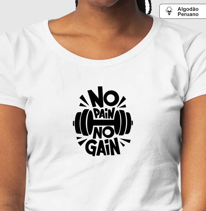 Camiseta NO PAIN NO GAIN
