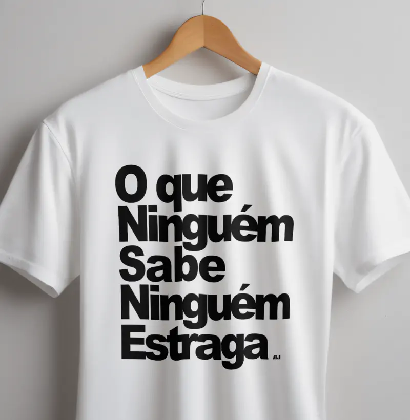 O Que Ninguém Sabe Ninguém Estraga
