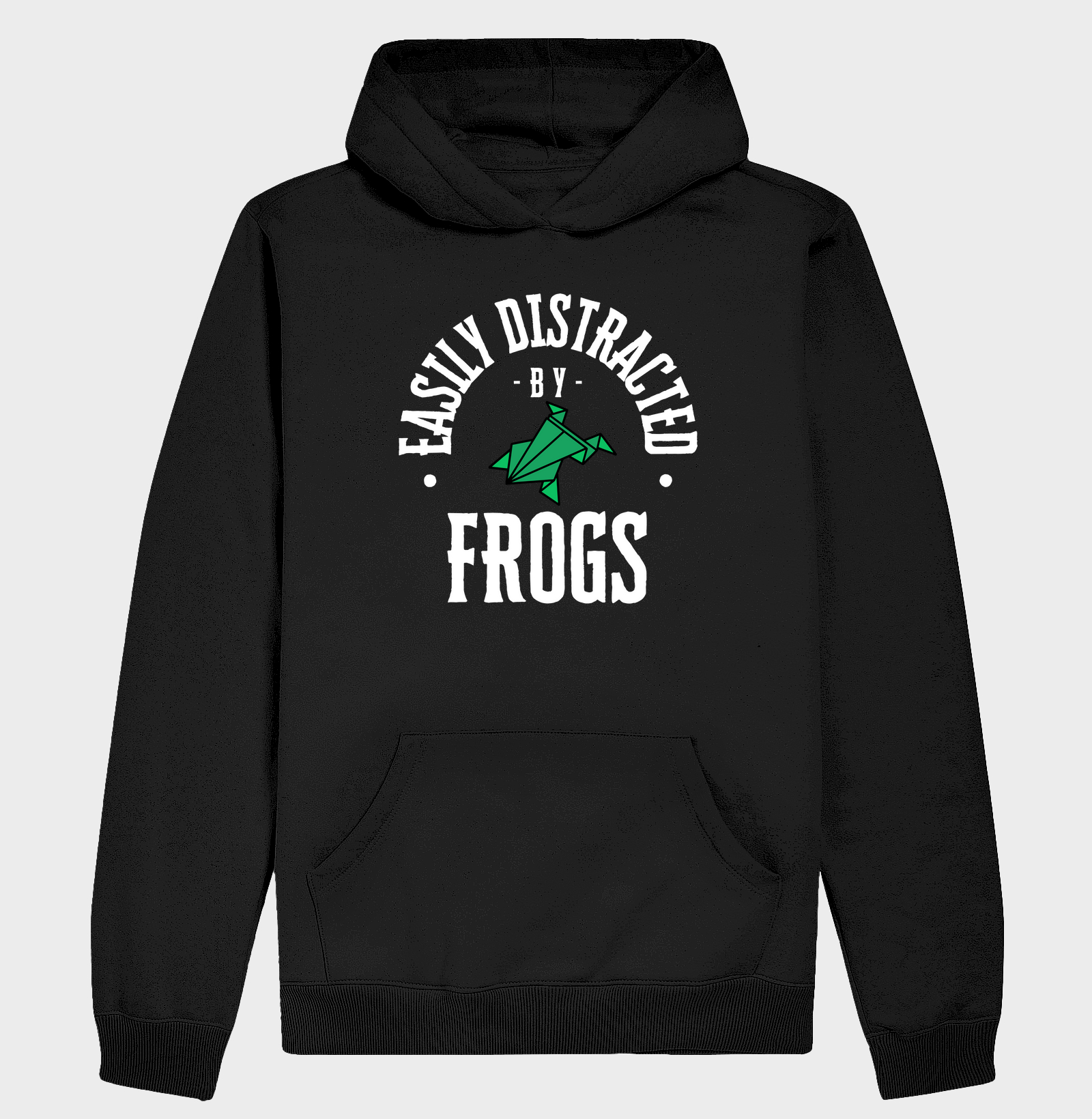 Easily Distracted by Frogs (Letras Brancas)