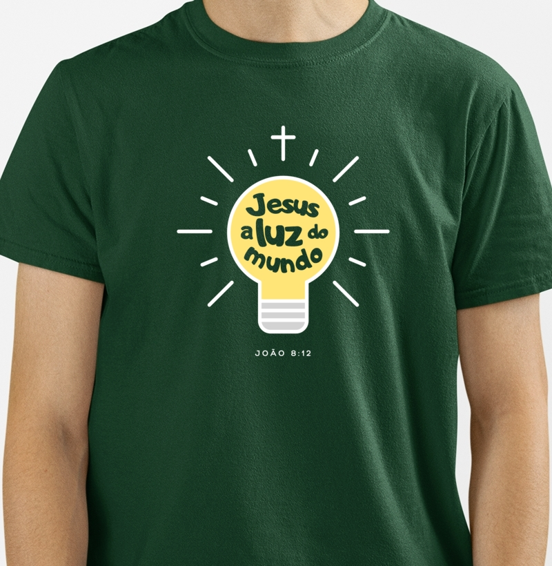 Jesus a Luz do Mundo Masculina