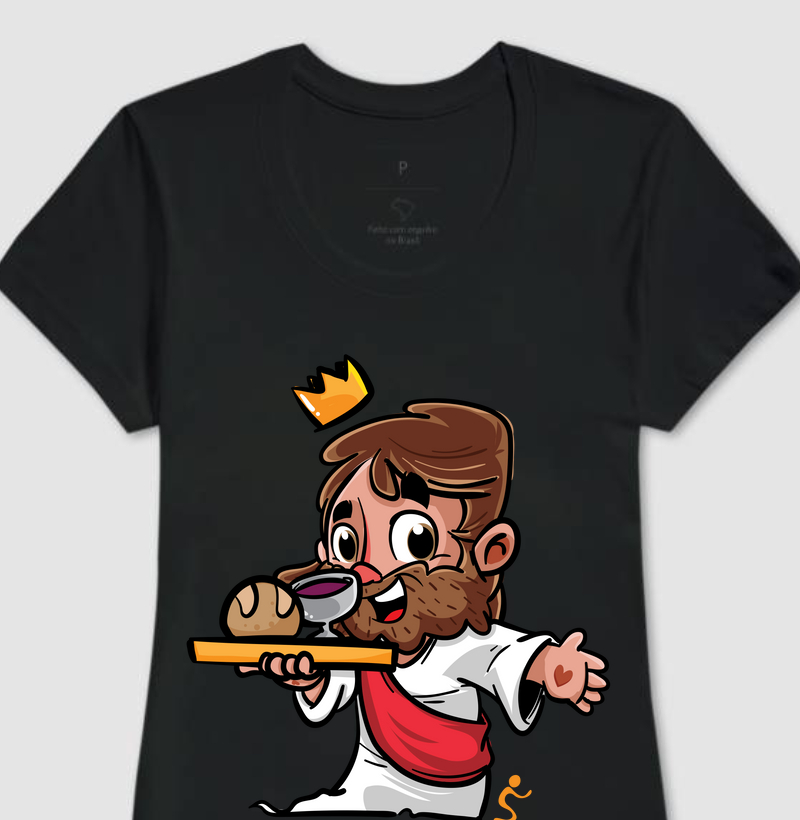 Camiseta Feminina A Ceia
