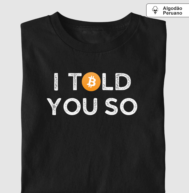 I TOLD YOU SO