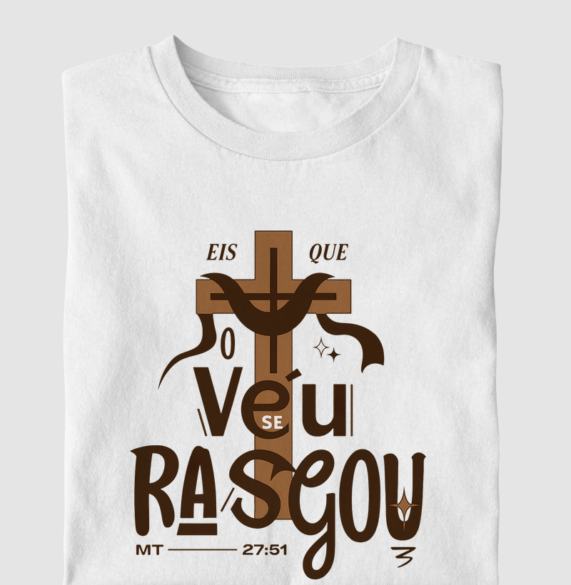 O véu se rasgou