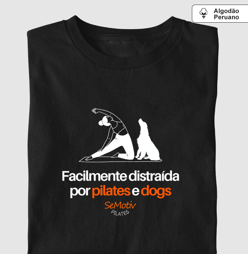 Facilmente distraída por pilates e dogs