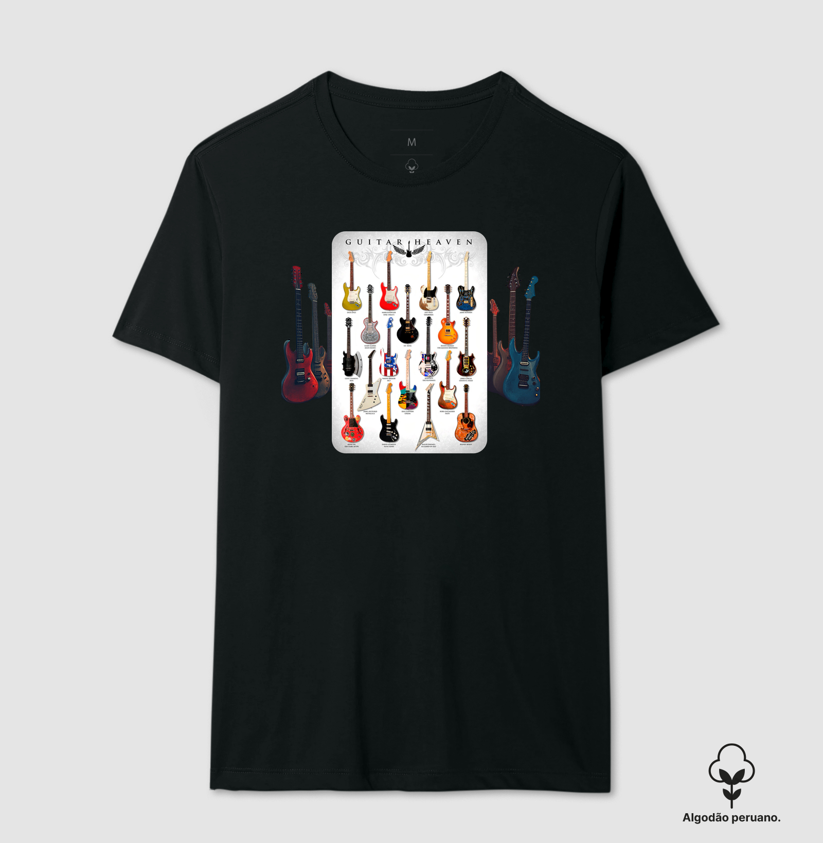 Camiseta instrumentos musicais