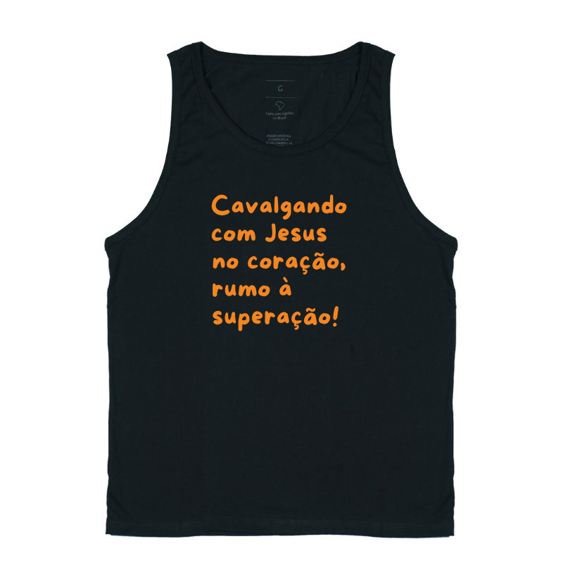 Cavalgando com Jesus no coração, rumo à superação!