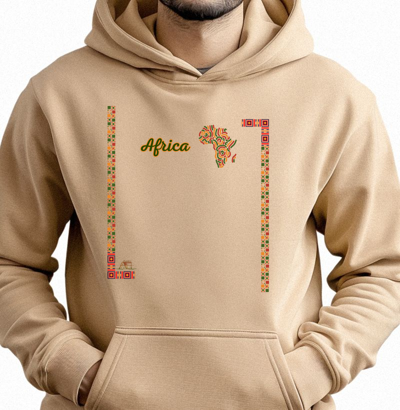 Moleton Cores da África exclusiva 100% Algodão
