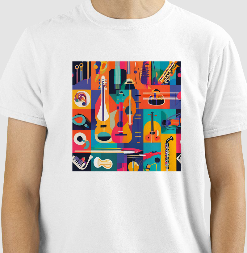 Instrumentos em mosaico