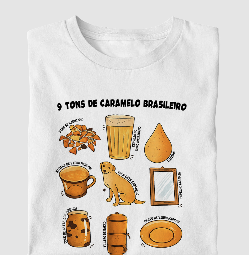 9 Tons de caramelo Brasileiro