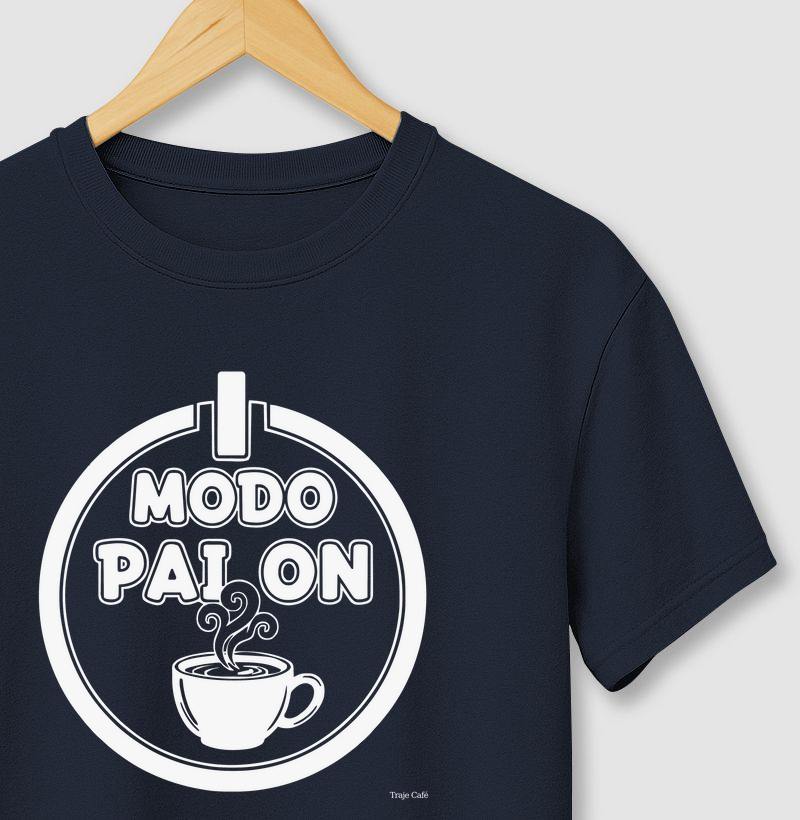 Camiseta Café - Modo pai on