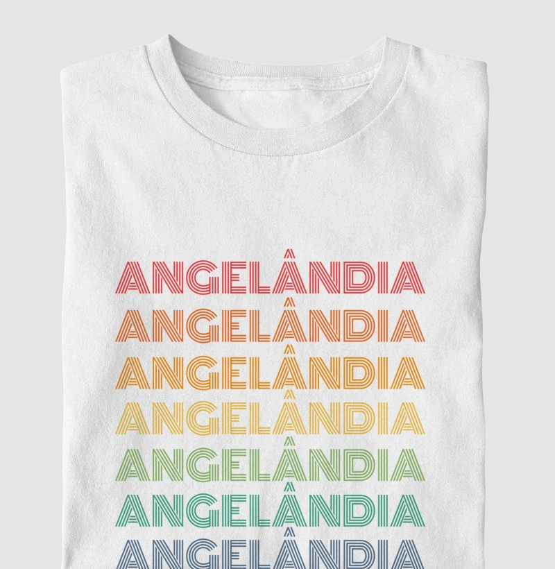 Angelândia Letreiro Retrô