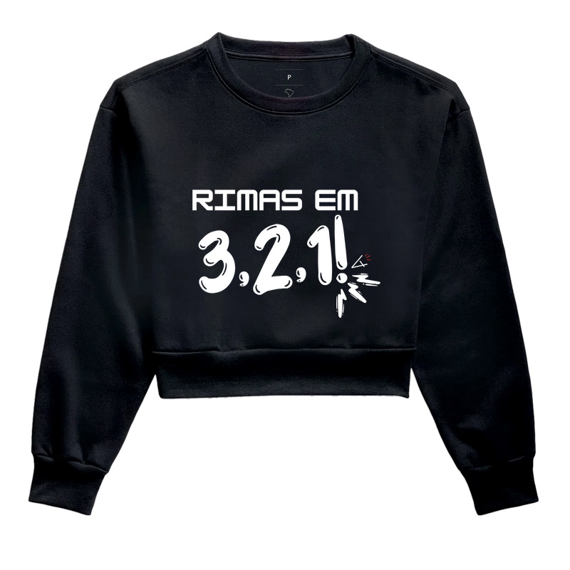 Camiseta rimas em 3,2,1!