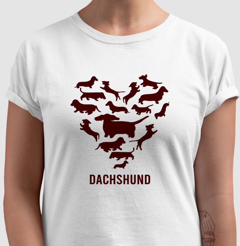 coração de Dachshund