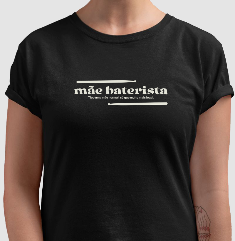 Mãe baterista (baquetas)
