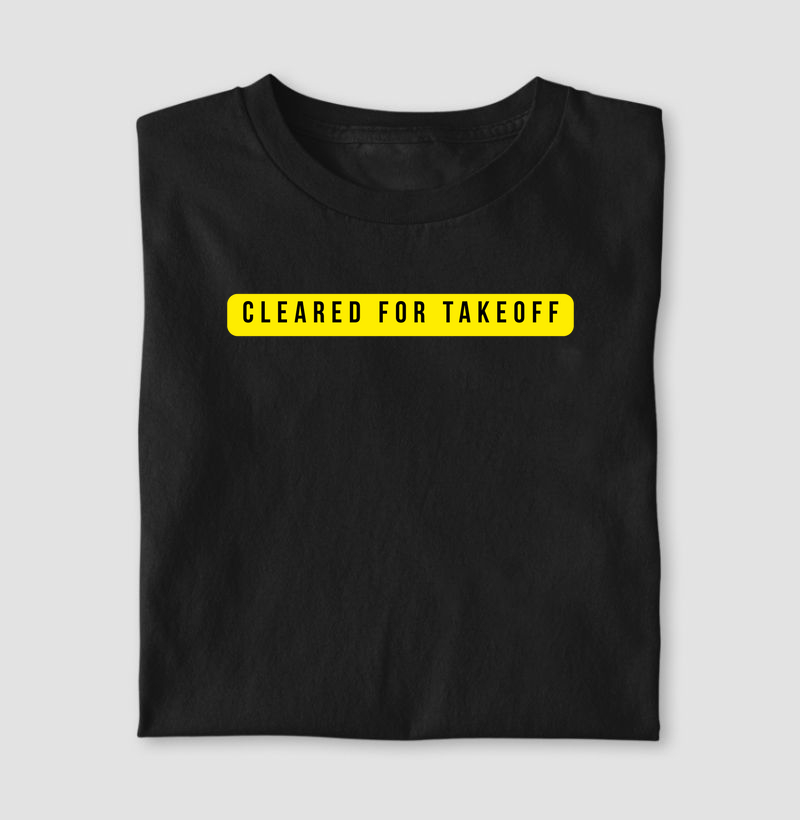 Camiseta Cleared for Takeoff