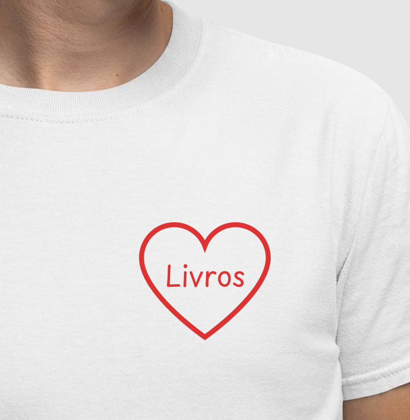 Camiseta | Amor por livros