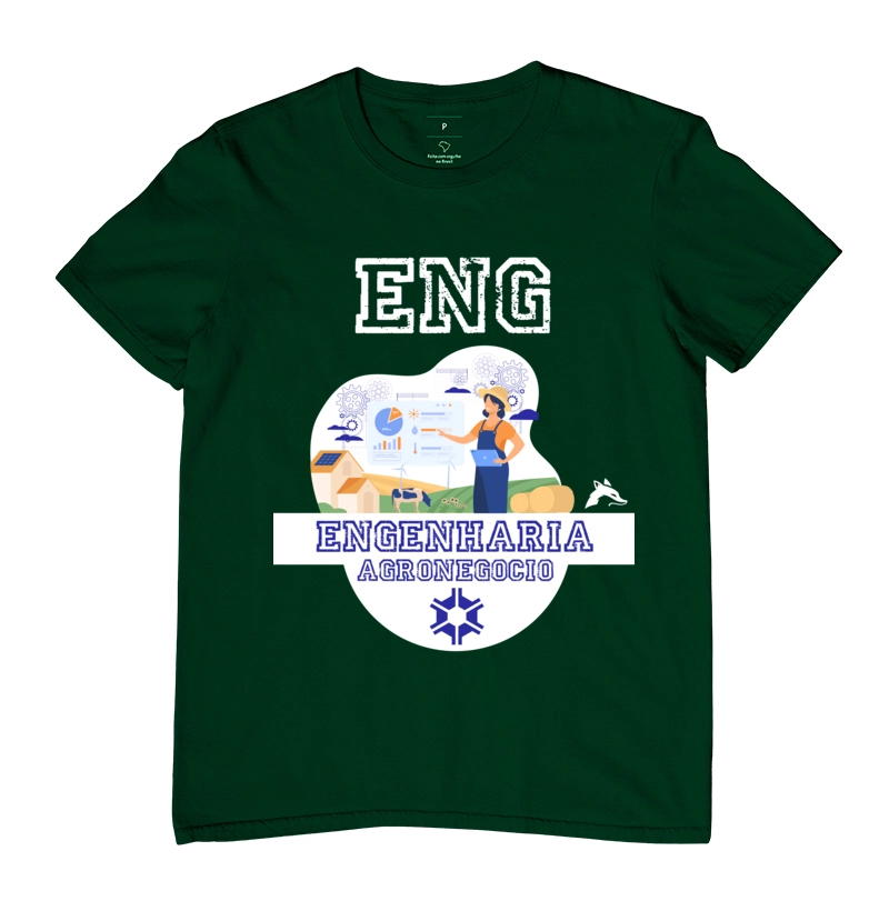 Camiseta Tshirt Engenharia Agronegócio 0104