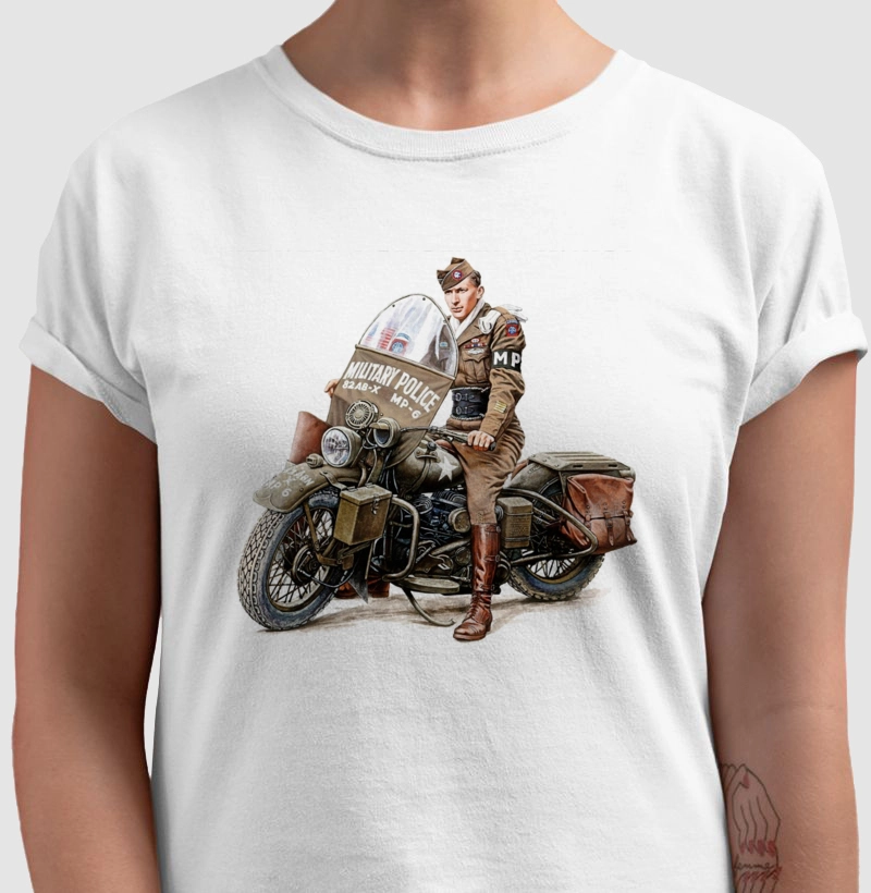 Camiseta Militar U.S. Army WW2 Police 82nd Airborne