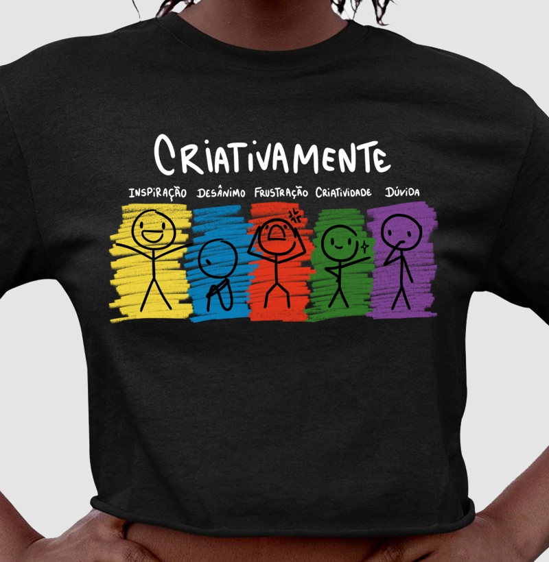 Criativamente do artista 