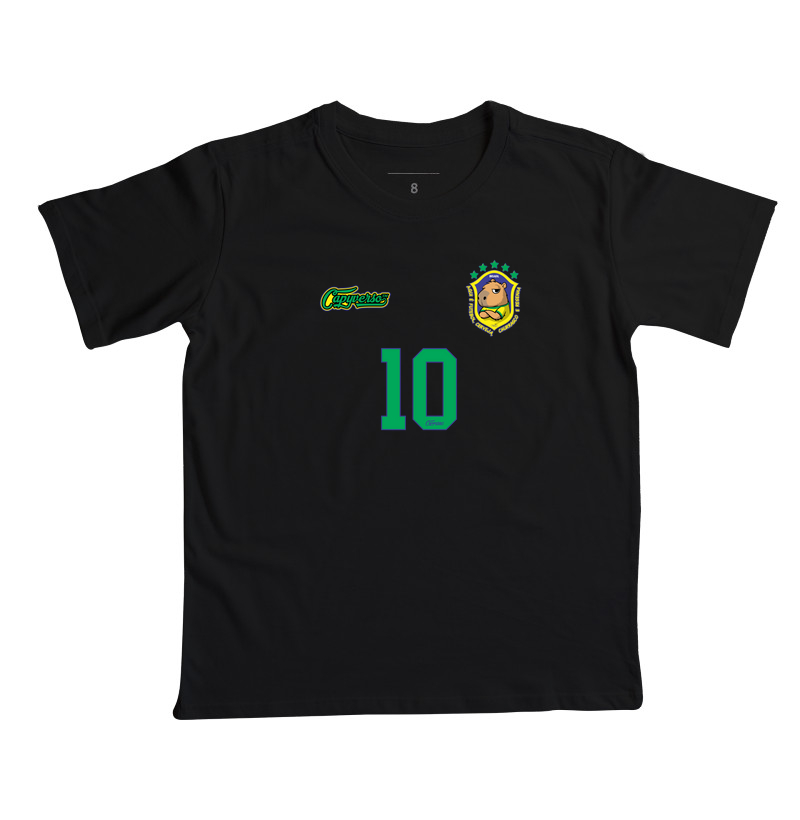 Camiseta Capyverso aqui é Brasil