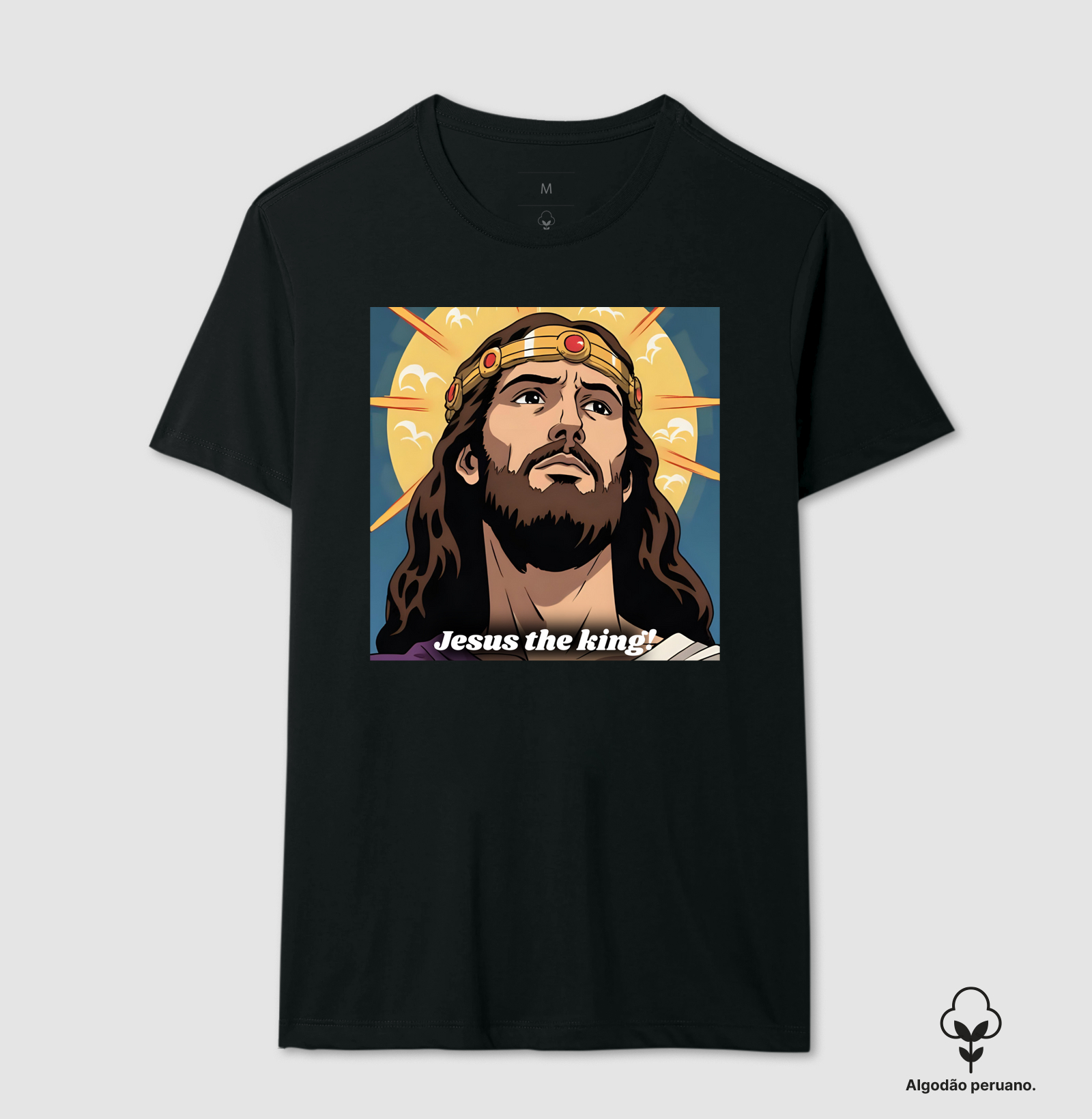 Camiseta Jesus The King