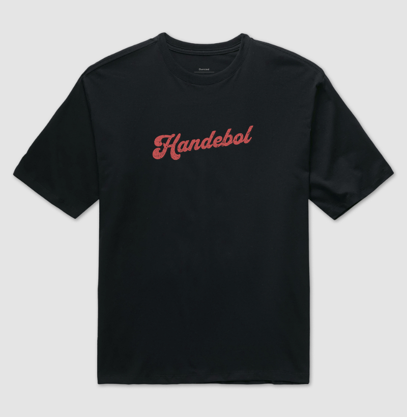 Camiseta Oversized de Handebol - HANDEBOL