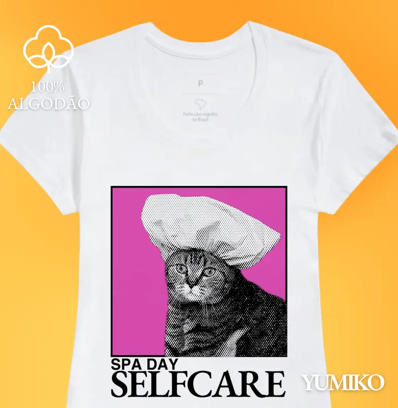 Camiseta Spa Day & Selfcare - Quadro (T-Shirt & Baby Look)
